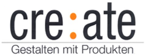 cre:ate Gestalten mit Produkten Logo (DPMA, 26.09.2007)