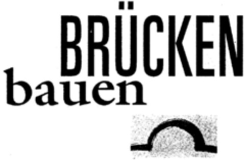 BRÜCKEN bauen Logo (DPMA, 07/25/1996)