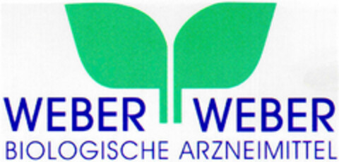 WEBER WEBER BIOLOGISCHE ARZNEIMITTEL Logo (DPMA, 27.09.1996)