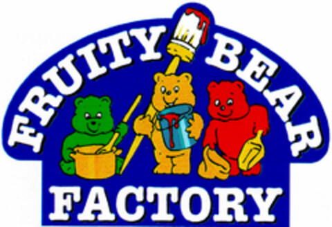 FRUITY BEAR FACTORY Logo (DPMA, 08.08.1998)