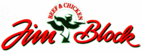 Jim Block BEEF & CHICKEN Logo (DPMA, 24.11.1998)