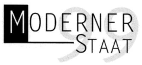 MODERNER STAAT 99 Logo (DPMA, 29.01.1999)