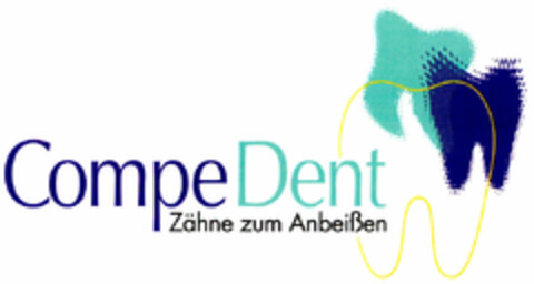 CompeDent Zähne zum Anbeißen Logo (DPMA, 09/14/1999)