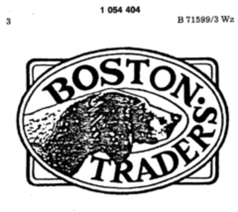 BOSTON TRADERS Logo (DPMA, 21.12.1982)