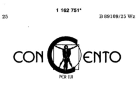 CONCENTO PER LUI Logo (DPMA, 30.01.1990)