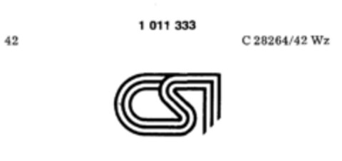 CSI Logo (DPMA, 02.04.1979)