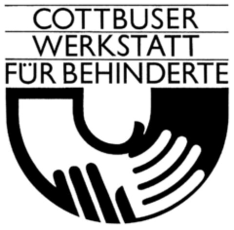 COTTBUSER WERKSTATT FUER BEHINDERTE Logo (DPMA, 04.02.1991)