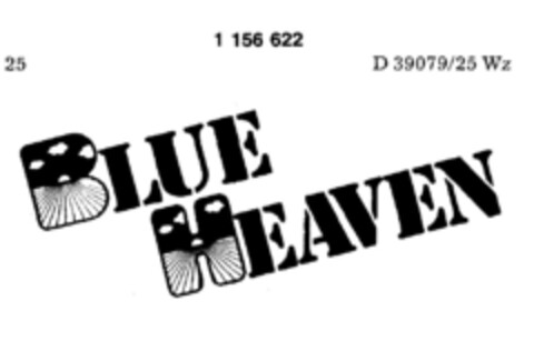 BLUE HEAVEN Logo (DPMA, 11.11.1983)