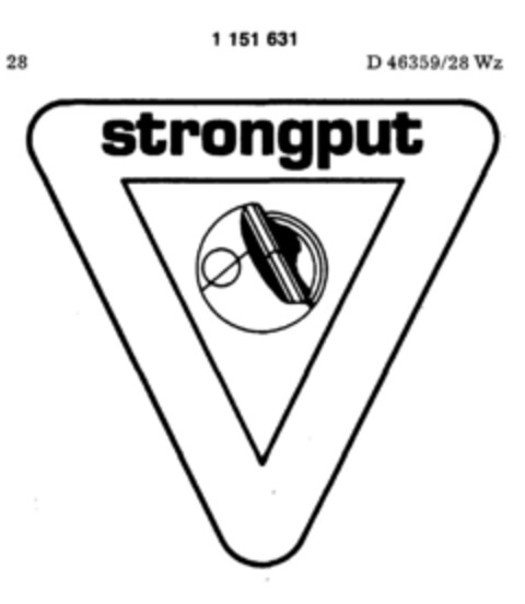 strongput Logo (DPMA, 13.04.1989)