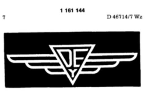 DEY Logo (DPMA, 24.06.1989)