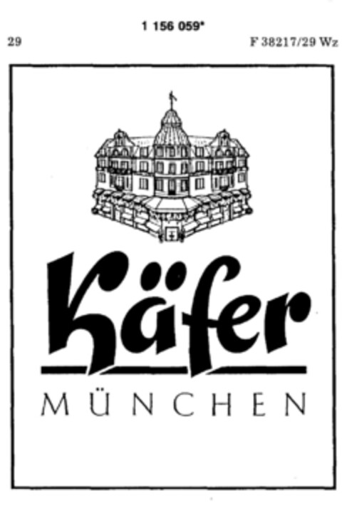 Käfer MÜNCHEN Logo (DPMA, 12.01.1990)