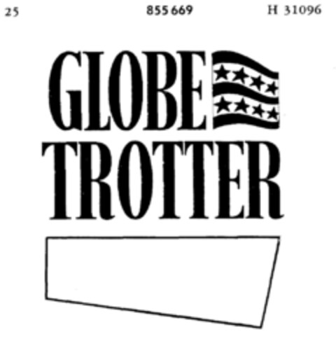 GLOBE TROTTER Logo (DPMA, 20.02.1968)