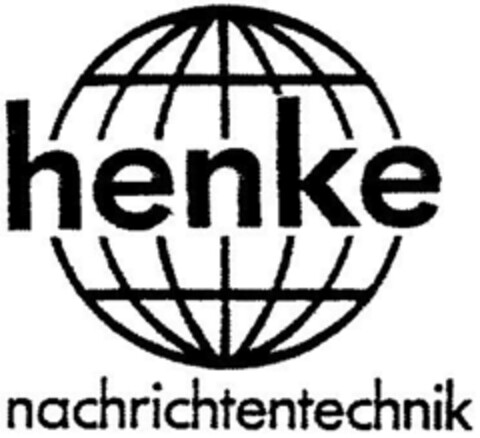 henke nachrichtentechnik Logo (DPMA, 07/31/1991)