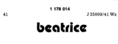 beatrice Logo (DPMA, 04/04/1990)