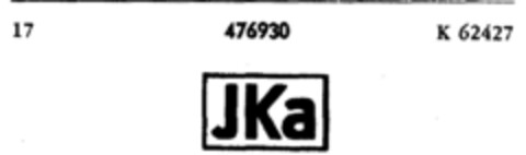 JKa Logo (DPMA, 19.01.1935)