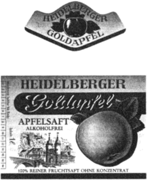 HEIDELBERGER Goldapfel Logo (DPMA, 06.02.1991)