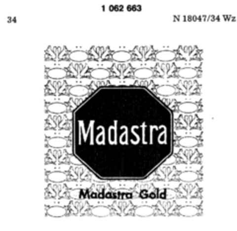 Madastra Gold Logo (DPMA, 03.03.1982)