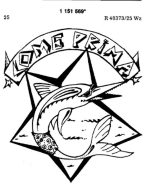 COME PRIMA Logo (DPMA, 11.08.1989)