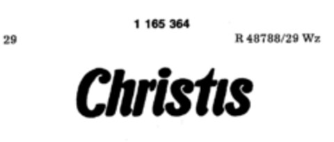 Christis Logo (DPMA, 12/06/1989)