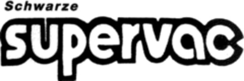 SCHWARZE SUPERVAC Logo (DPMA, 09/27/1990)