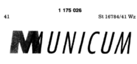 MUNICUM Logo (DPMA, 08.05.1990)