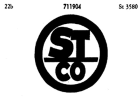 STco Logo (DPMA, 27.06.1957)