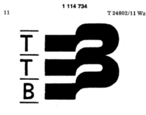 TTB Logo (DPMA, 09.08.1985)