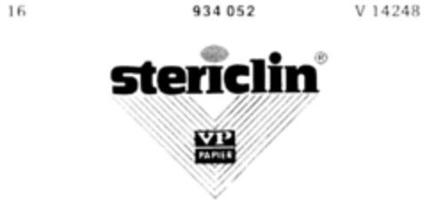 stericlin Logo (DPMA, 18.03.1974)