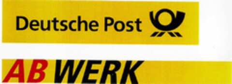 Deutsche Post AB WERK Logo (DPMA, 16.05.2000)