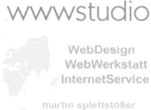 wwwstudio WebDesign WebWerkstatt InternetService Logo (DPMA, 08/22/2000)