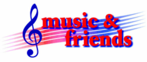 music & friends Logo (DPMA, 11.01.2001)