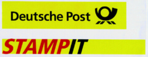 Deutsche Post STAMPIT Logo (DPMA, 08/13/2001)