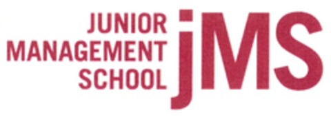 JUNIOR MANAGEMENT SCHOOL jMS Logo (DPMA, 03.03.2008)