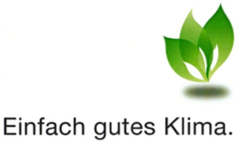 Einfach gutes Klima. Logo (DPMA, 13.08.2009)