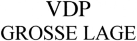 VDP GROSSE LAGE Logo (DPMA, 28.06.2010)