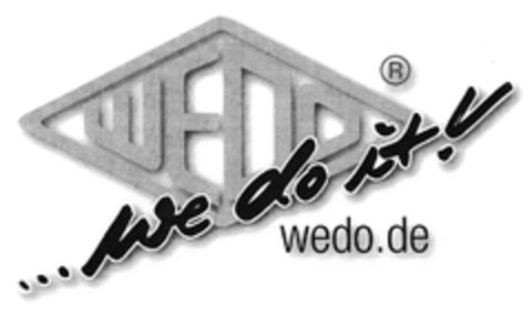 WEDO ... we do it! wedo.de Logo (DPMA, 15.10.2010)