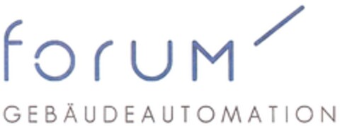 forum GEBÄUDEAUTOMATION Logo (DPMA, 04/21/2011)