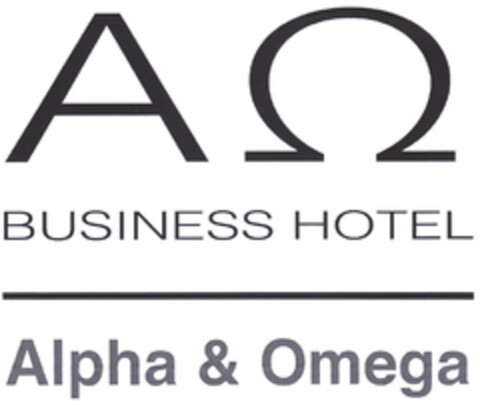 BUSINESS HOTEL Alpha & Omega Logo (DPMA, 10.05.2014)