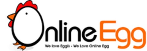 Online Egg We love Eggis - We Love Online Egg Logo (DPMA, 12/01/2015)