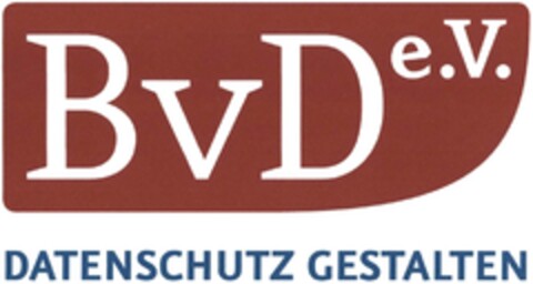 BvD e.V. DATENSCHUTZ GESTALTEN Logo (DPMA, 02/05/2016)