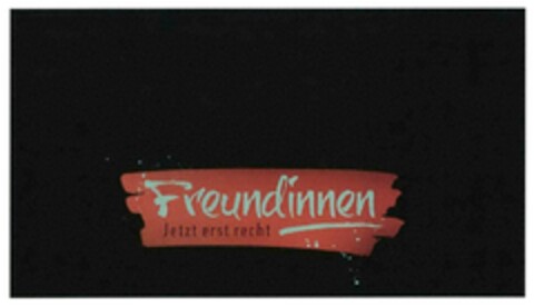 Freundinnen Jetzt erst recht Logo (DPMA, 09/13/2018)