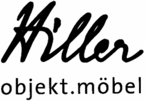 Hiller objekt.möbel Logo (DPMA, 22.11.2003)