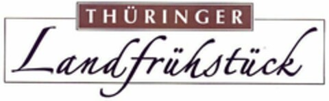 THÜRINGER Landfrühstück Logo (DPMA, 15.12.2005)