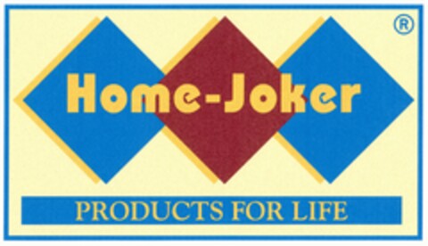 Home-Joker PRODUCTS FOR LIFE Logo (DPMA, 18.08.2006)