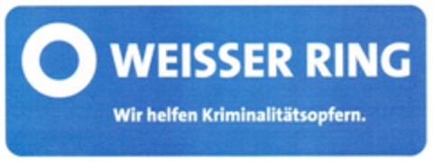 WEISSER RING Wir helfen Kriminalitätsopfern. Logo (DPMA, 27.12.2006)