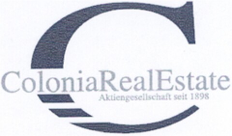 ColoniaRealEstate Aktiengesellschaft seit 1898 Logo (DPMA, 18.01.2007)