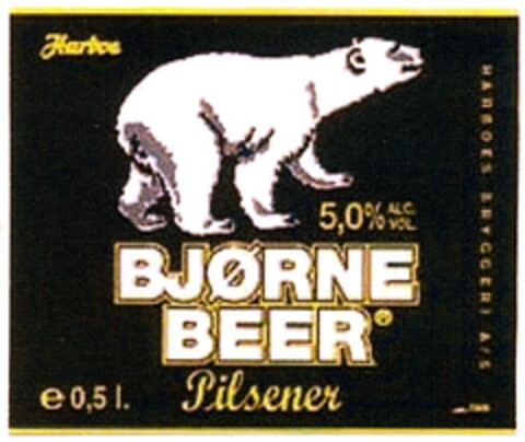 BJORNE BEER Logo (DPMA, 05.12.2007)