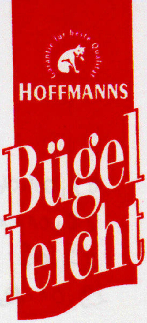 HOFFMANNS Bügel leicht Logo (DPMA, 02/09/1995)