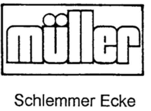 müller Schlemmer Ecke Logo (DPMA, 06/17/1997)