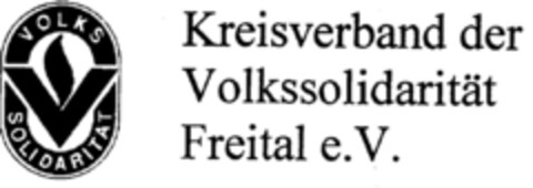 Kreisverband der Volkssolidarität Freital e.V. Logo (DPMA, 10/02/1997)